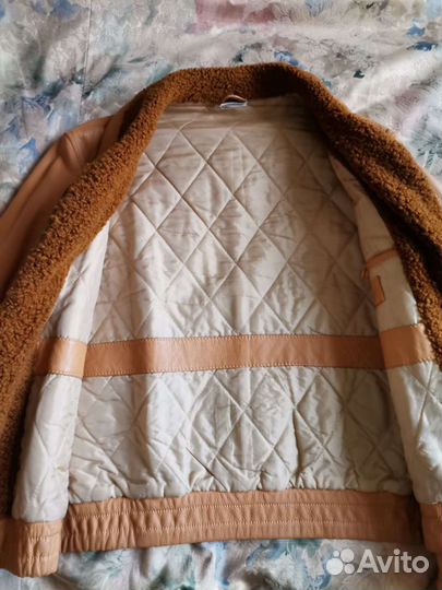 Кожаная куртка Brioni