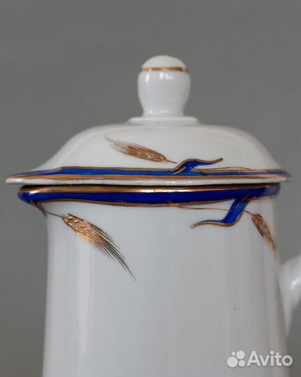 Кувшин Дулево Золотые колосья, 1930 г.г