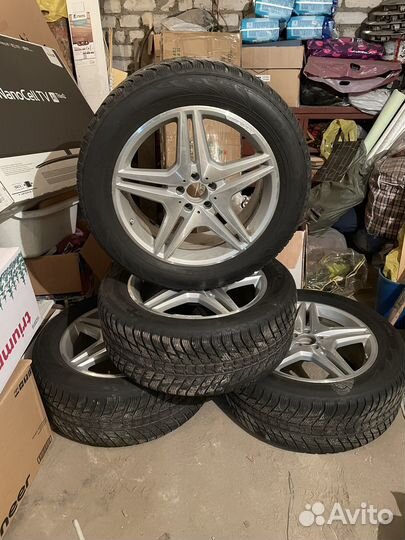 Колеса AMG R20 Mercedes с зимней резиной