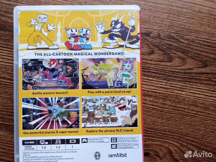 Cuphead nintendo switch