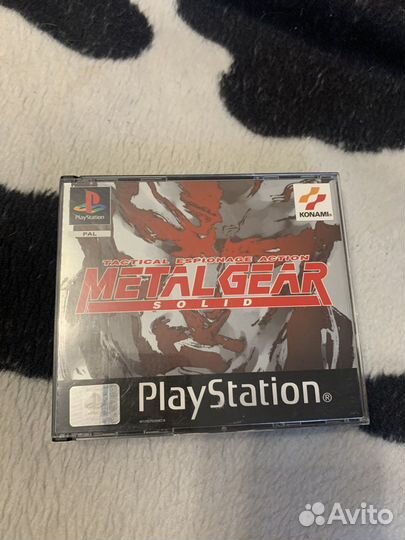 Игра playstation 1 metal gear solid