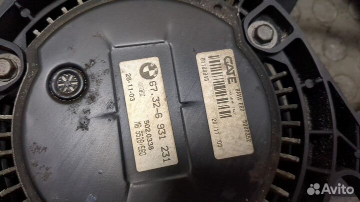 Вентилятор радиатора BMW 5 E60, 2003