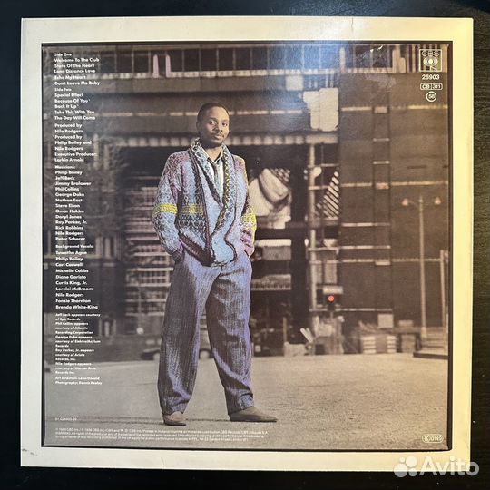 Philip Bailey – Inside Out (Голландия 1986г.)