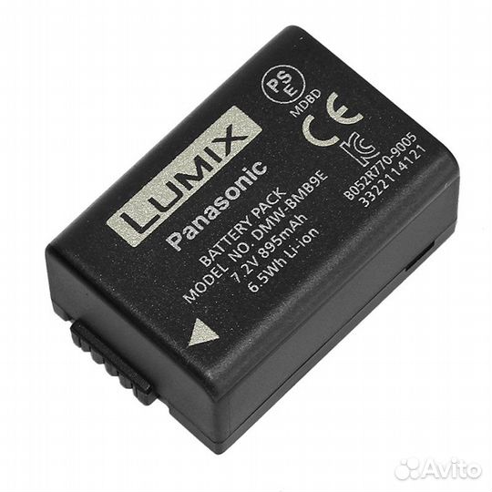 Аккумулятор panasonic DMW-BMB9(DE-A83/DE-A84/84A)