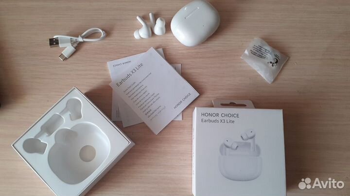 Беспроводные наушники Honor earbuds x3 Lite