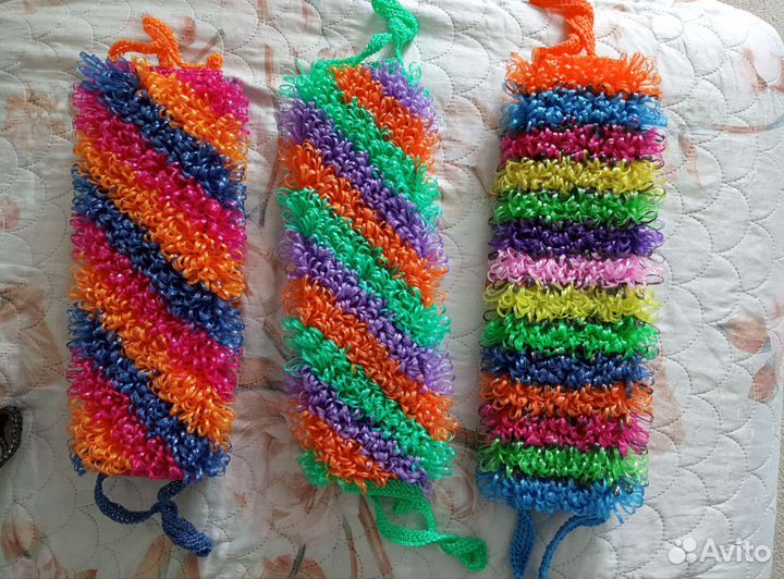 Мочалки ручной работы