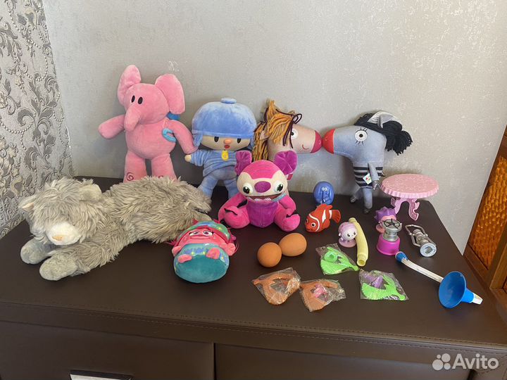 Игрушки из мультиков пакетом
