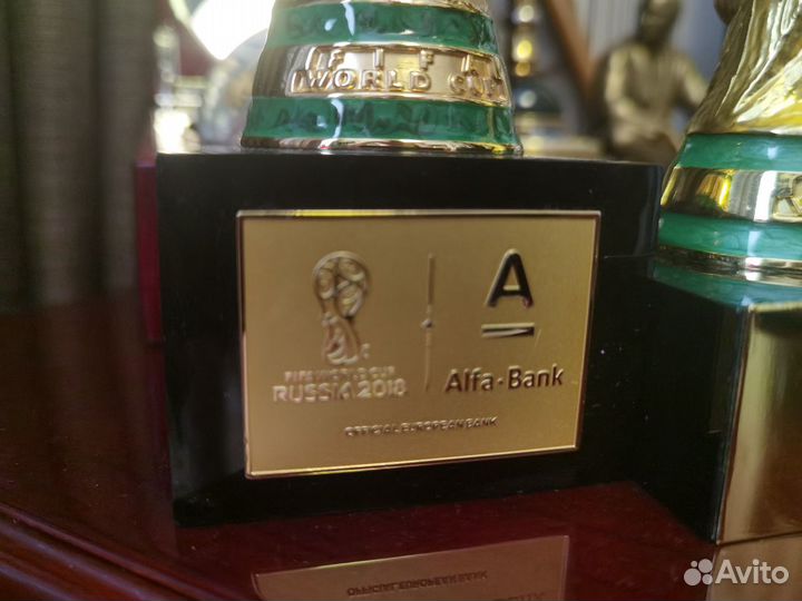 Эксклюзивный кубок fifa 2018 от Альфа банка