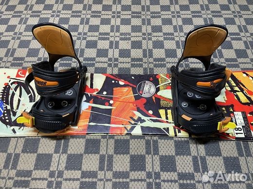 Сноуборд комплект Head - 120 + Black Fire - JR