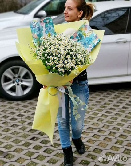 Ромашки букет