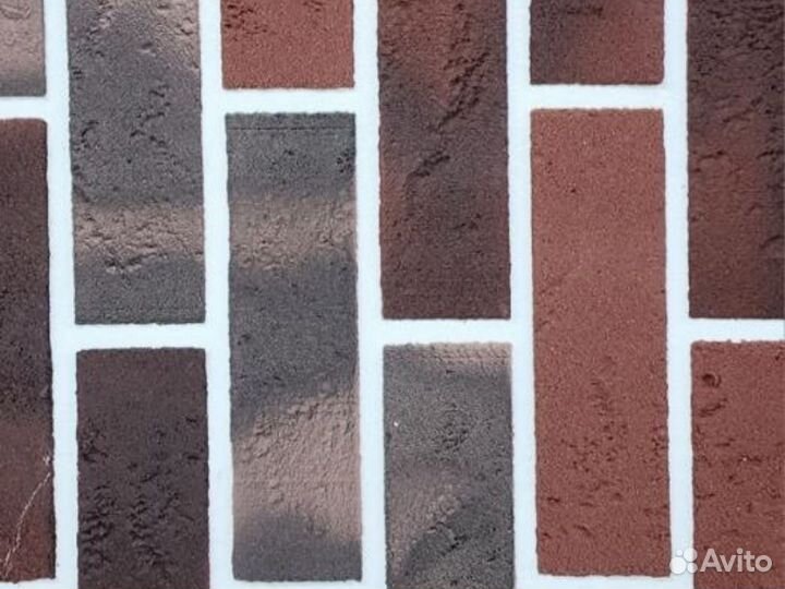 Гибкий кирпич на сетке от производителя