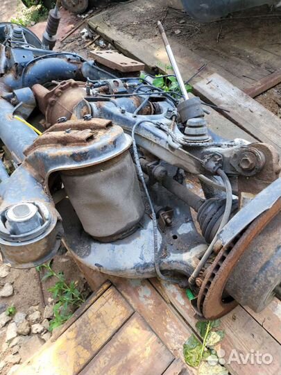 Задняя подвеска в сборе на ренж ровер вог 2007г