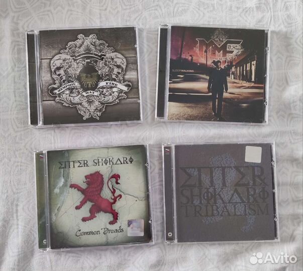CD диски Muse Arctic Monkeys Linkin Park и т.д