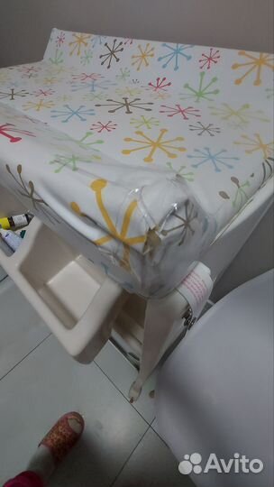 Детский пеленальный столик-ванночка