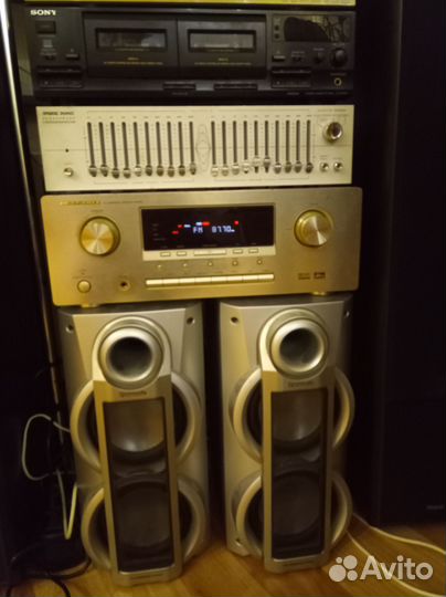 Сабвуфер и акустика Sony