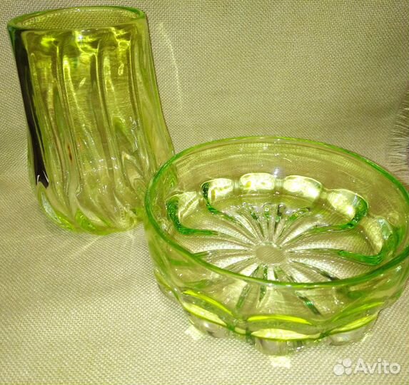 Ваза цветное стекло лзхс