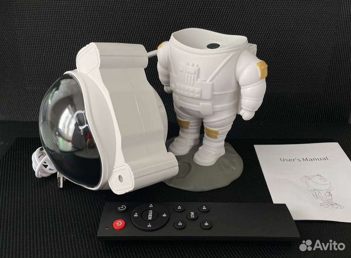 Светильник Космонавт новый (проектор ночного неба)