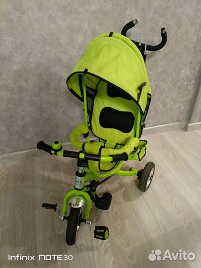 Детский велосипед с ручкой бу