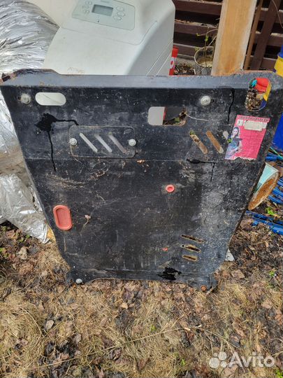 Защита для картера и кпп Mitsubishi outlander xl