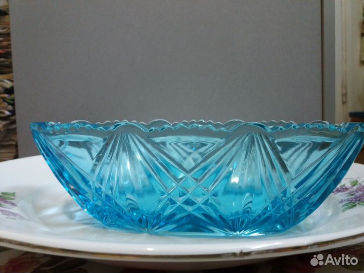 Посуда цветное стекло СССР