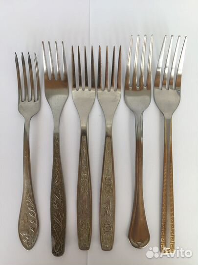 Вилки и ножи нержавейка СССР