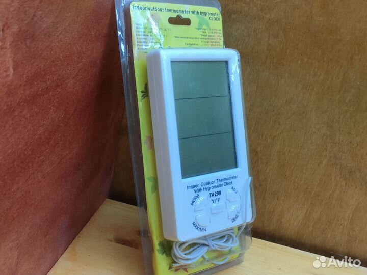 Термометр уличный и комнатный
