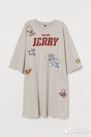 Платье футболка HM L XL