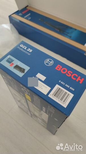 Лазерный уровень/ нивелир Bosch GCL 25 Pro, новый