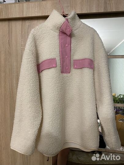 Плюшевая кофта h&m