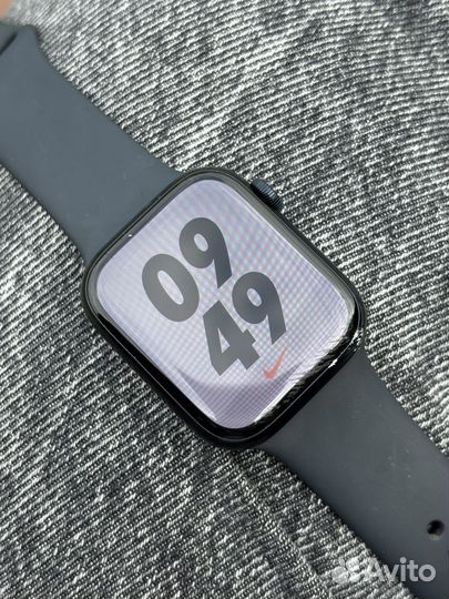 Часы apple watch 7 45 mm midnight