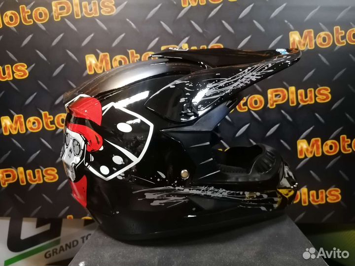 Шлем кроссовый детский (подростковый)