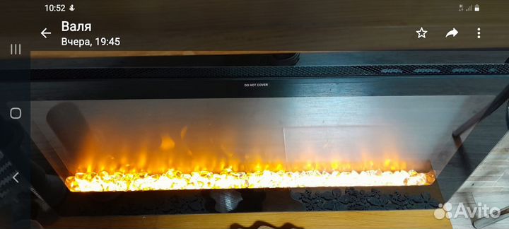 Камин электрический настенный