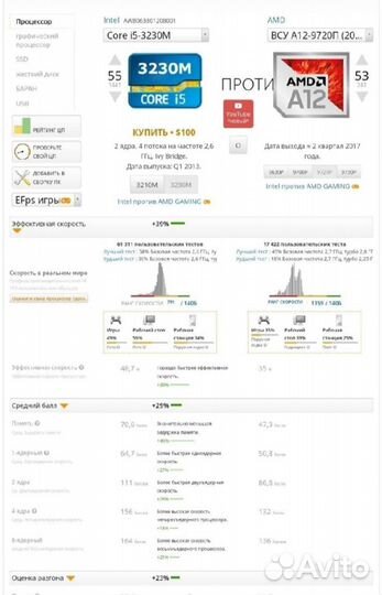 Игровой i5 3230M/ 710M 2 гиг/ 8-GB/ Ак 3ч