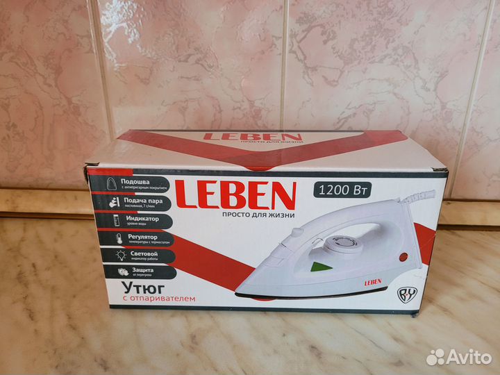 Новый утюг Leben