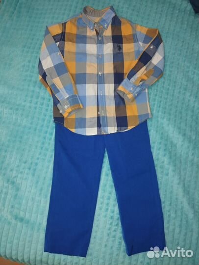 Комплект рубашка и брюки 110 размер