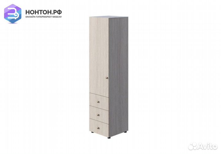 Пенал комбинированный Мийа-3А ясень шимо светлый