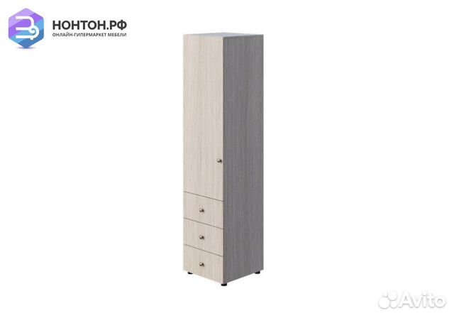 Пенал комбинированный Мийа-3А ясень шимо светлый