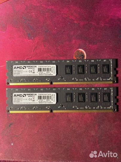 Оперативная память DDR3 8GB - x2 16GB