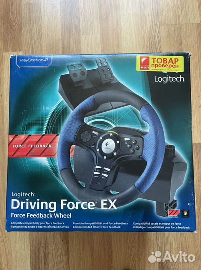 Игровой руль Logitech Driving Force EX