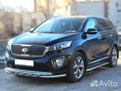Пороги Kia Sorento Prime 2015-2017г.в