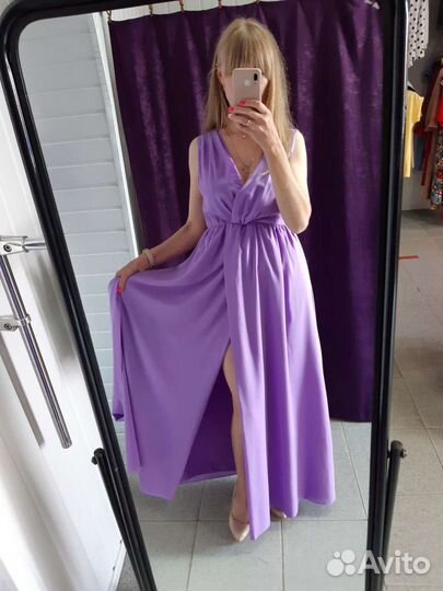 Вечернее платье в пол 44-46