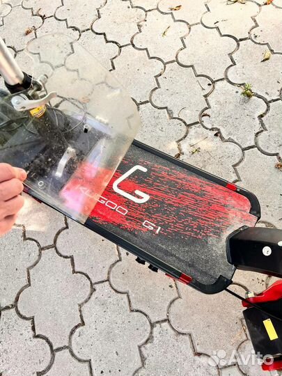 Самокат взрослый электрический бу