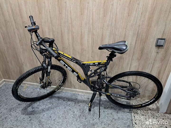 Велосипед stels adrenalin с 2мя амортизаторами