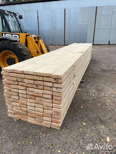 Доска обрезная 40х200х6000мм с доставкой