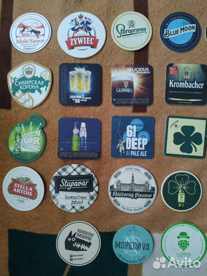 Пивные подставки костеры бирдекели