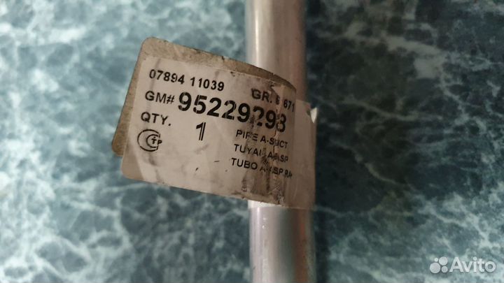 Трубка гидроусилителя Шевроле Авео