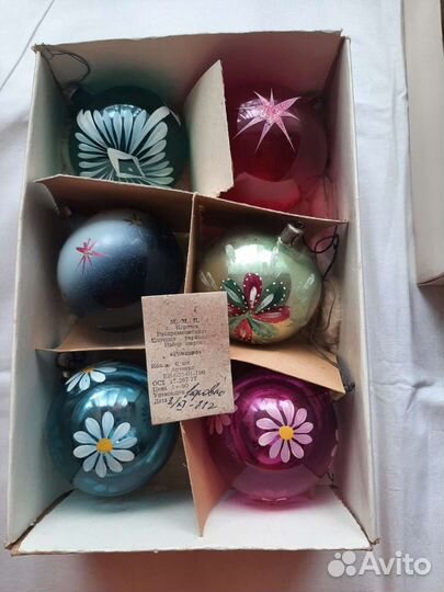 Елочные игрушки СССР