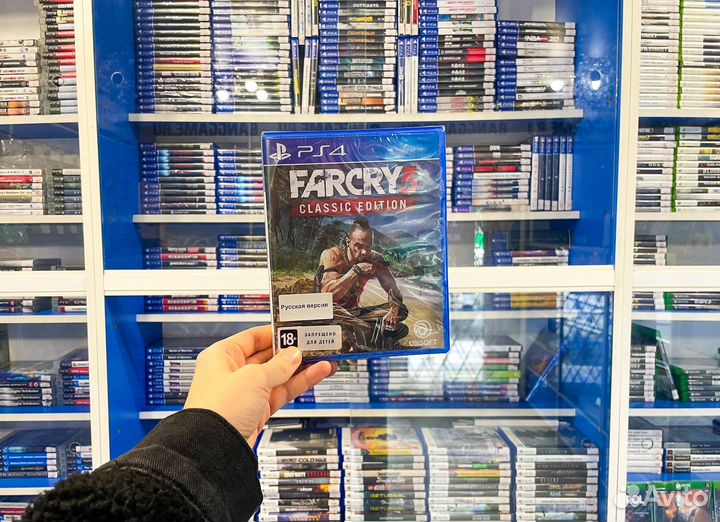 Far cry 3 classic edition ps4 (новый)