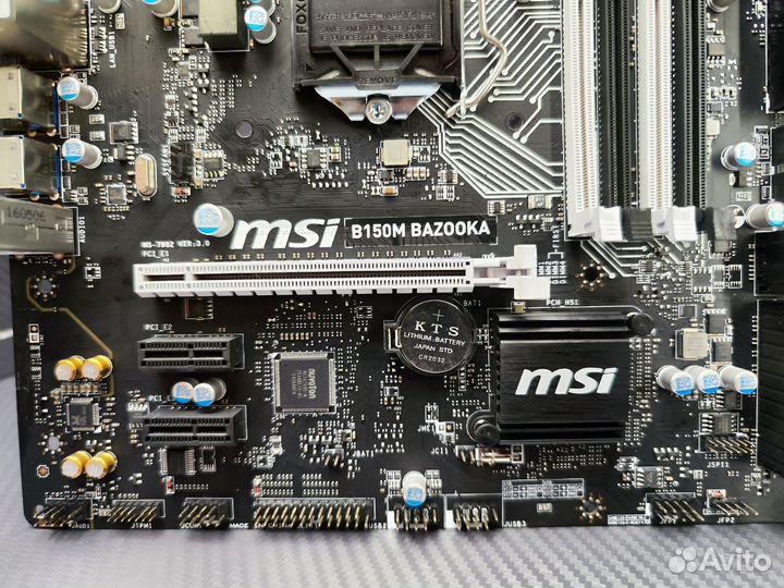 Материнская плата 1151 MSI B150M bazooka