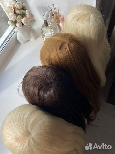 Голова манекен из натуральных волос
